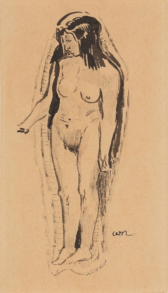 Nu debout by Odilon Redon