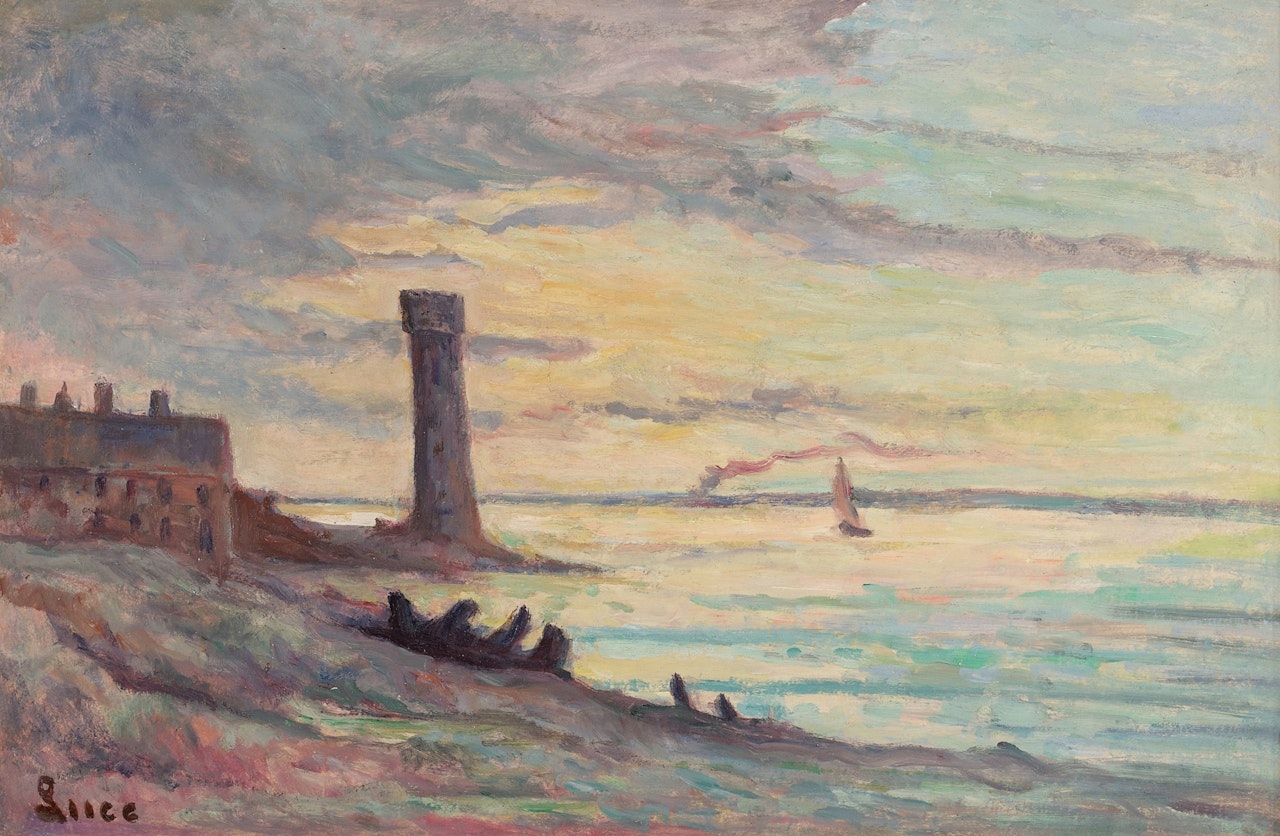 Honfleur by Maximilien Luce