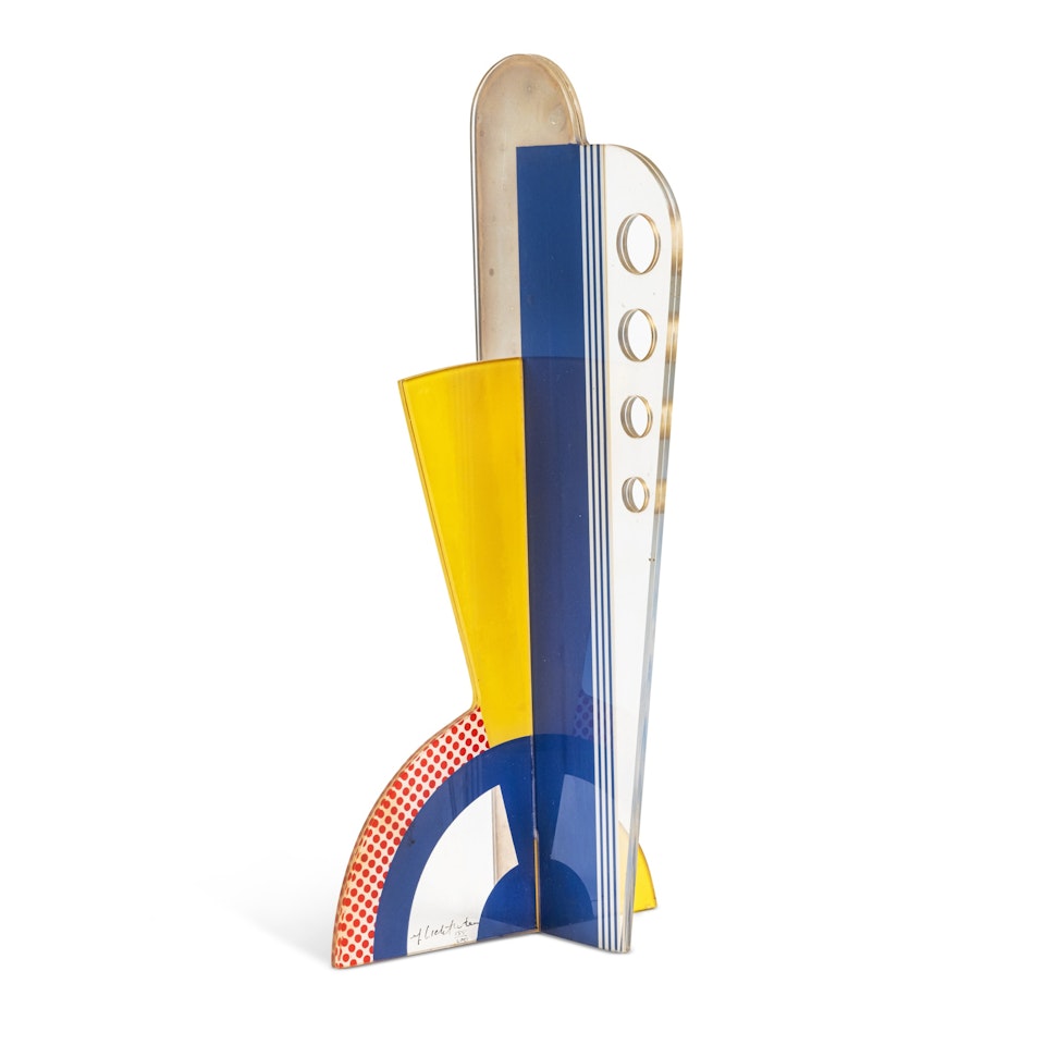 Modern Sculpture with Apertures by Roy Lichtenstein