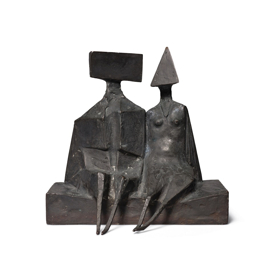 Sitting Couple by Lynn Chadwick