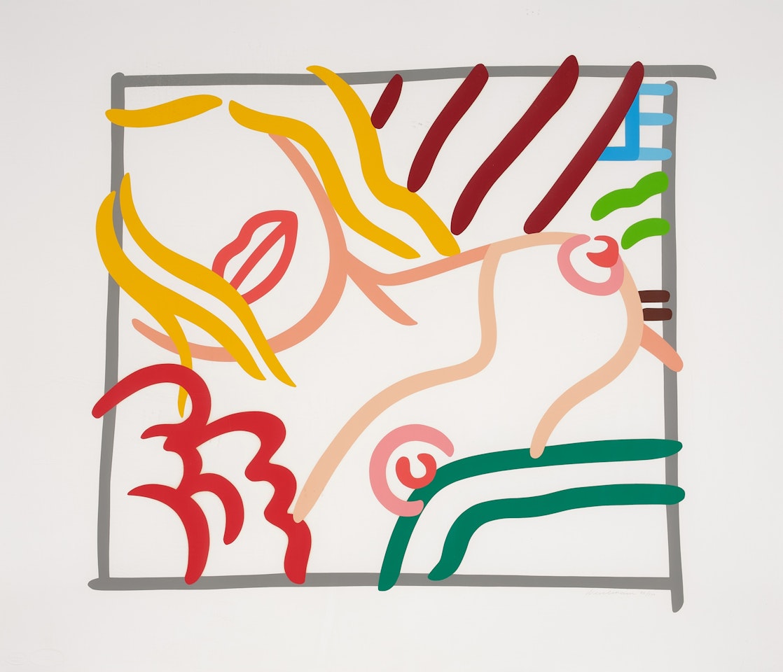 New Bedroom Blonde Doodle by Tom Wesselmann