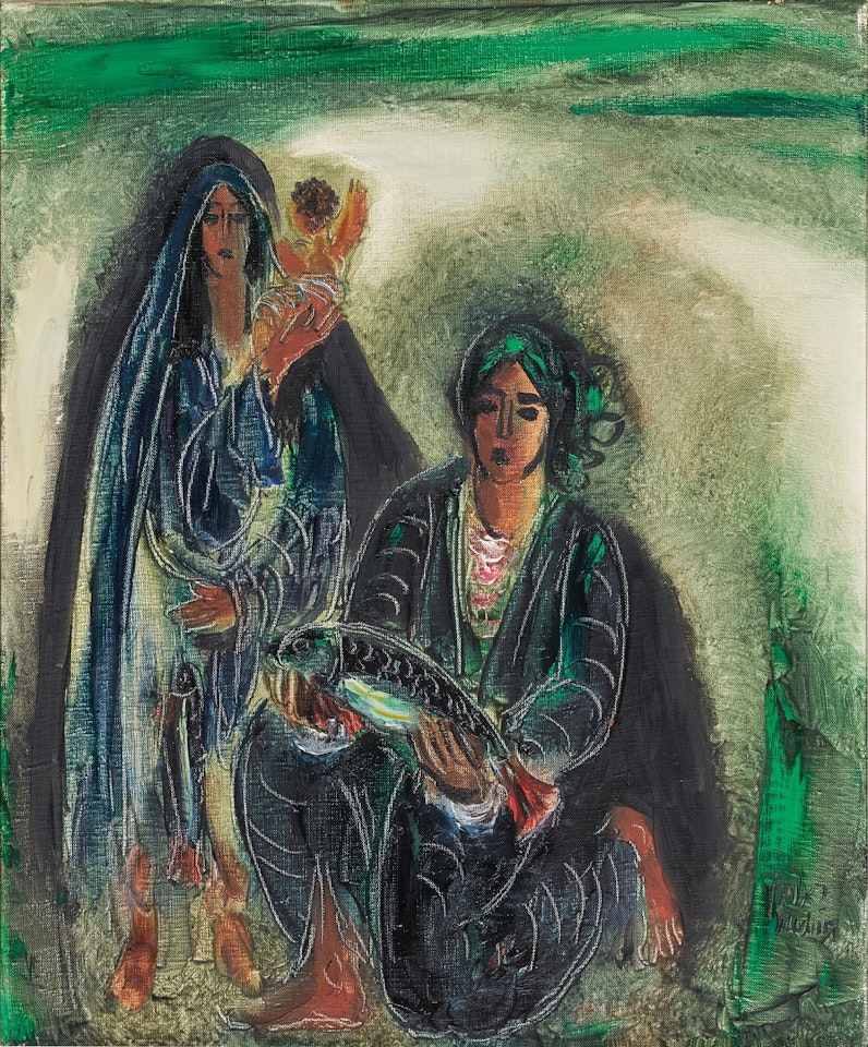Fisherman Family by Reuven Rubin