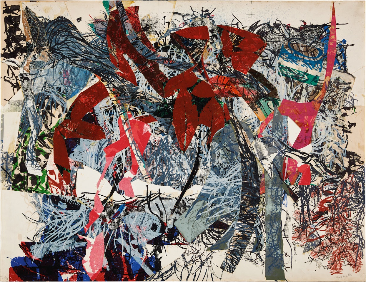 En Parade by Jean-Paul Riopelle