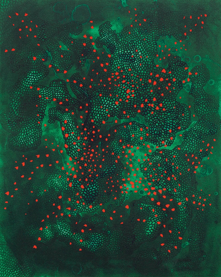 Fireflies by Yayoi Kusama
