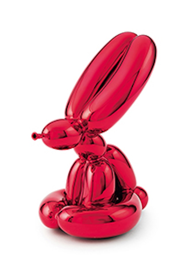 Balloon Rabbit (Red) by Jeff Koons