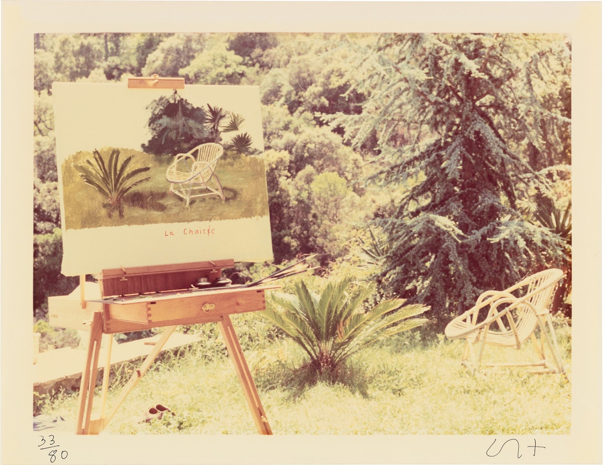 Sur Le Motif from the portfolio Twenty Photographic Pictures by David Hockney