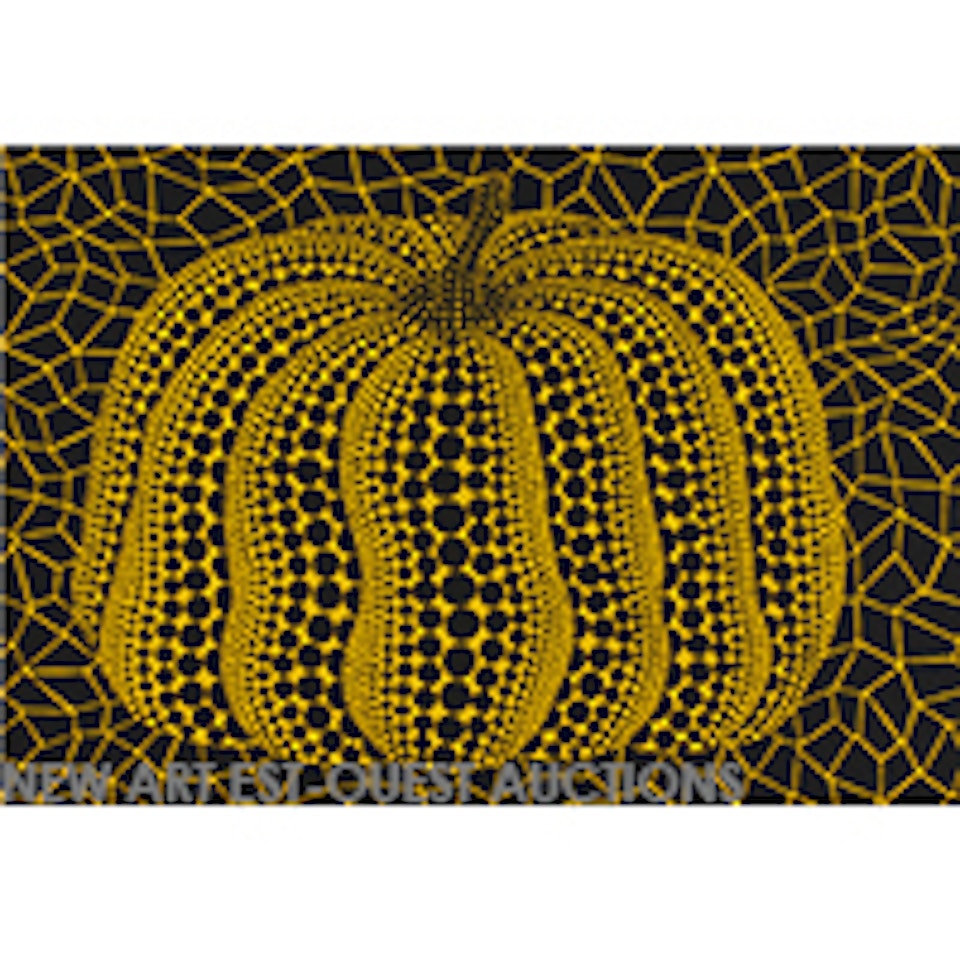 PUMPKIN (ORIGINAL PRINT FOR THE SPECIALLY BOUND EDITION ALL PRINTS OF KUSAMA YAYOI 1979-2004) by Yayoi Kusama