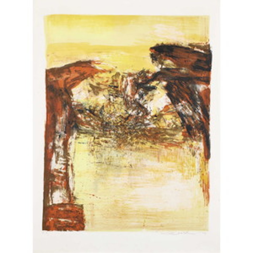 UNTITLED by Zao Wou-Ki