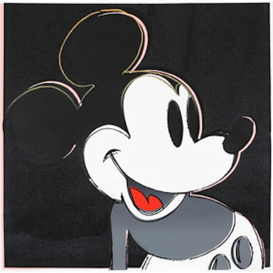 MICKEY MOUSE" FROM "MYTH" PORTFOLIO by Andy Warhol