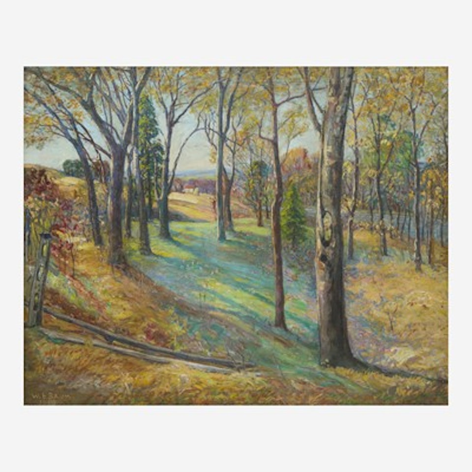 Autumn on Clymer Avenue (Sellersville) by Walter Emerson Baum