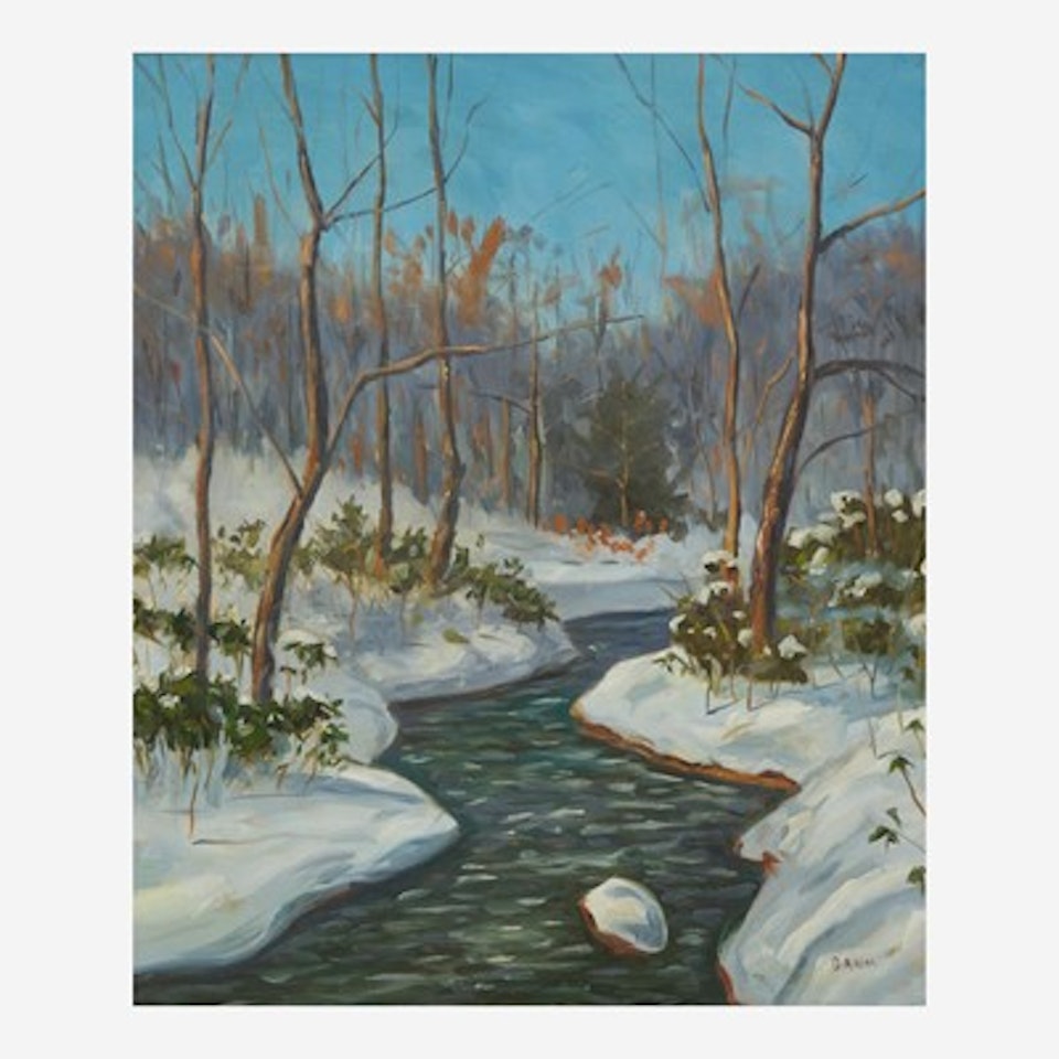 Winter Stream by Walter Emerson Baum