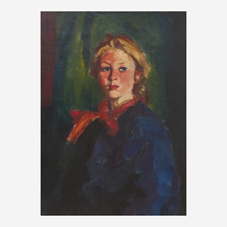 Portrait of Katie McNamara by Robert Henri