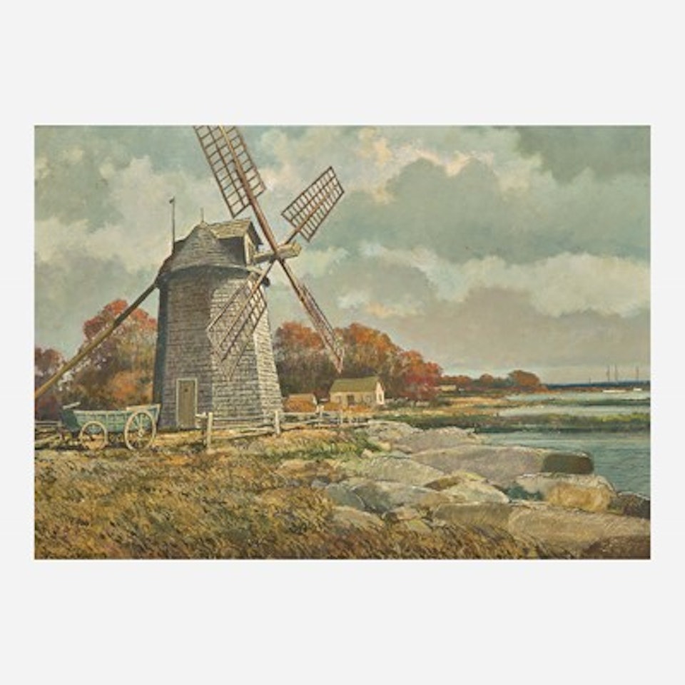 Cape Cod Windmill by Eric Sloane