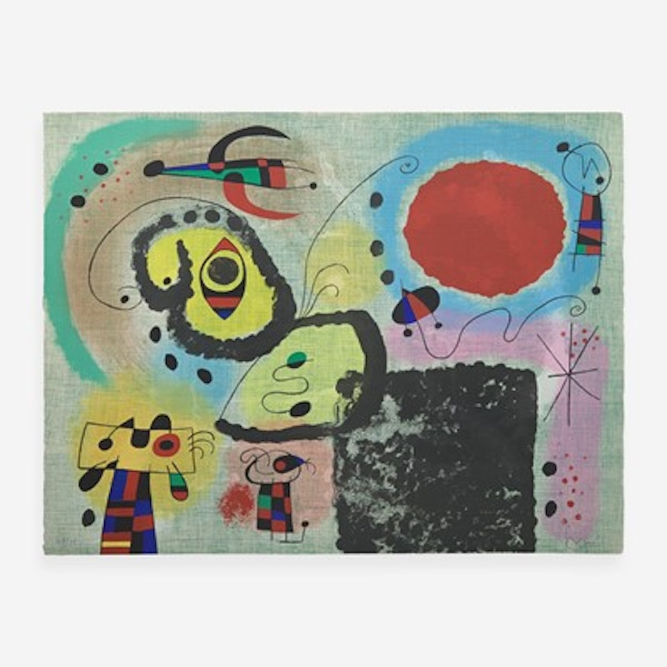 Centenary of the Imprimerie Mourlot (from the Mourlot Portfolio) by Joan Miró