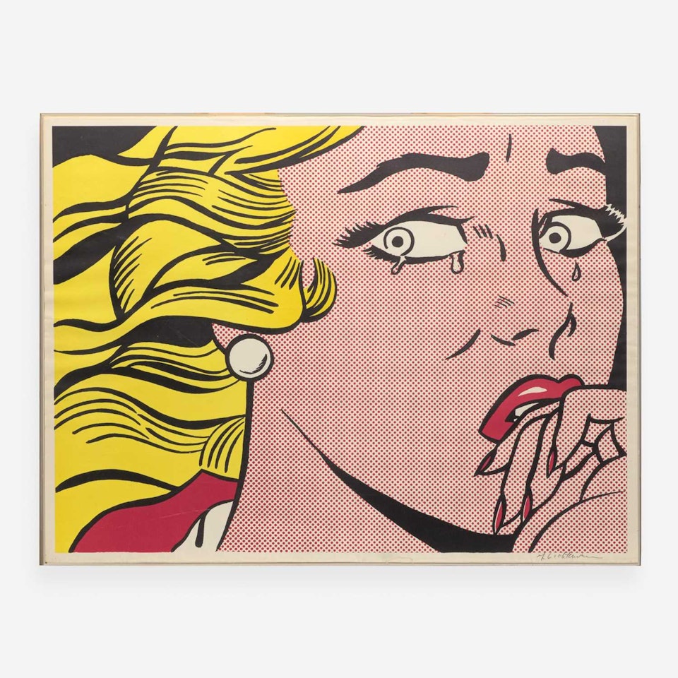 Crying Girl by Roy Lichtenstein