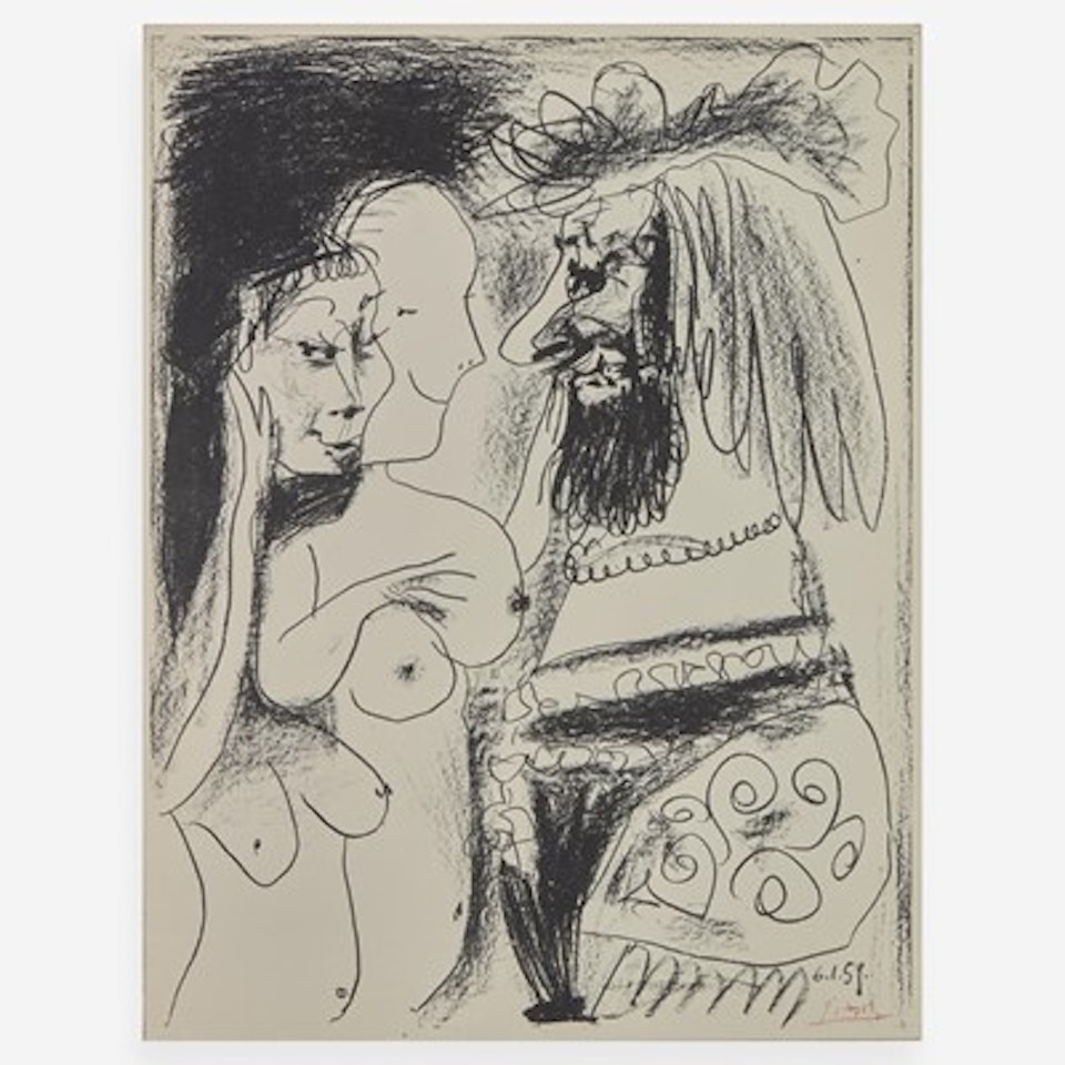 Le Vieux Roi by Pablo Picasso