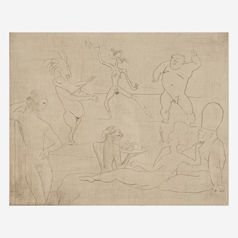 La Danse from La Suite des Saltimbanques by Pablo Picasso