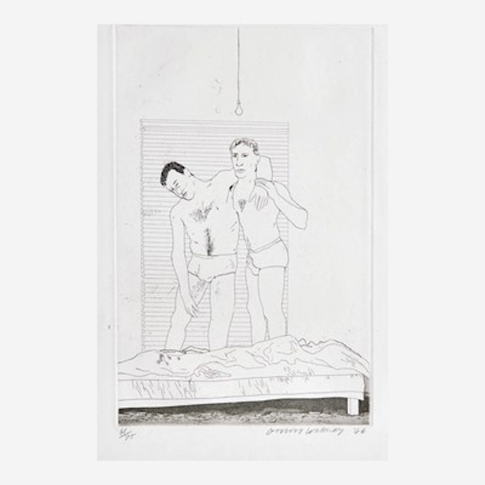 One Night by David Hockney