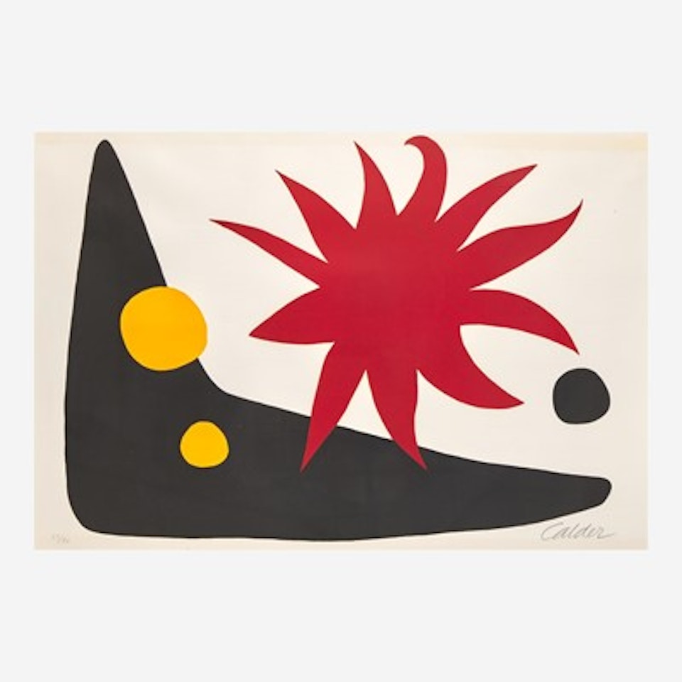 Soleil Rouge (Red Sun) by Alexander Calder