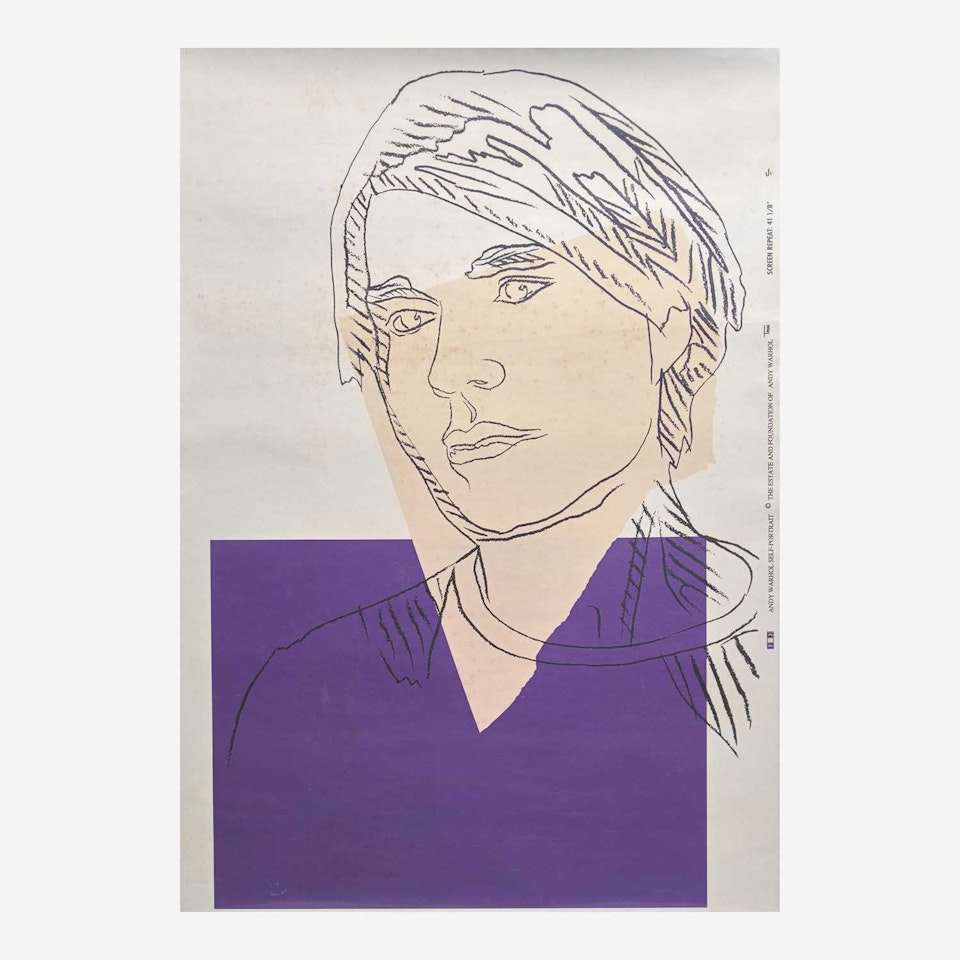 Self-Portrait by Andy Warhol