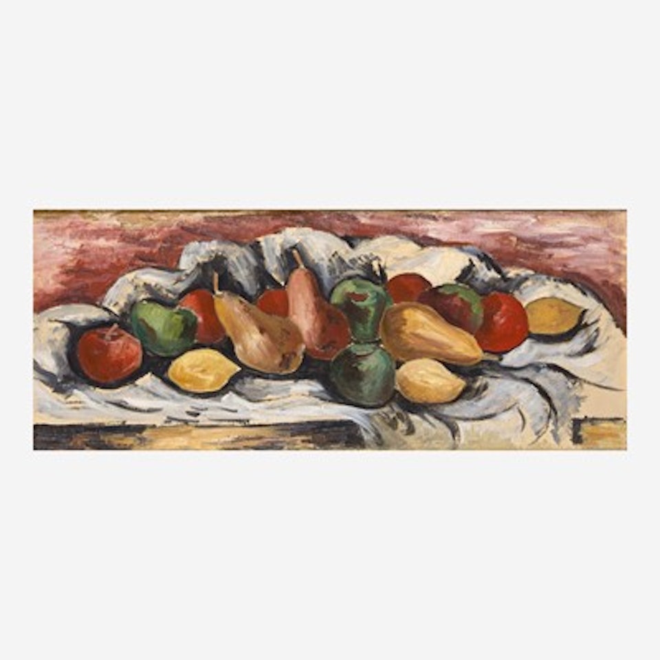Still Life with Fruit by Marsden Hartley