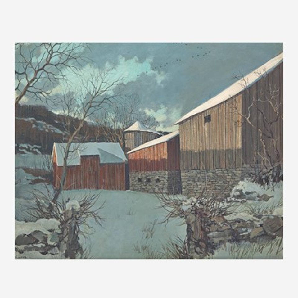 February (New Milford, CT) by Eric Sloane