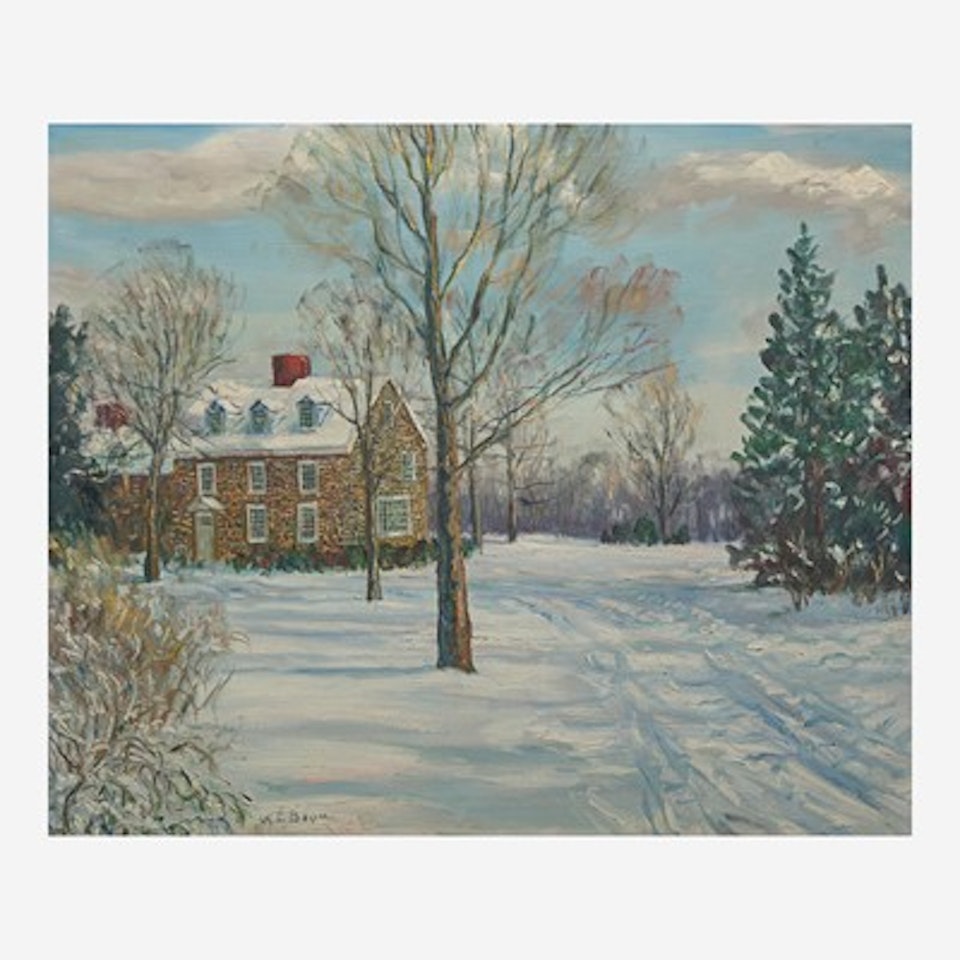 Stone House in Wilmington, Delaware by Walter Emerson Baum