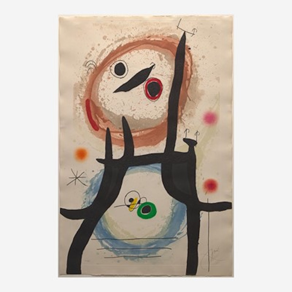 La Femme Angora by Joan Miró