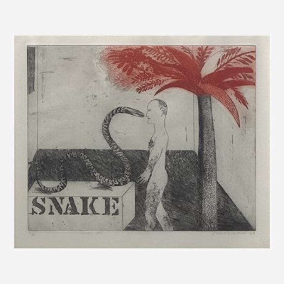 Jungle Boy by David Hockney