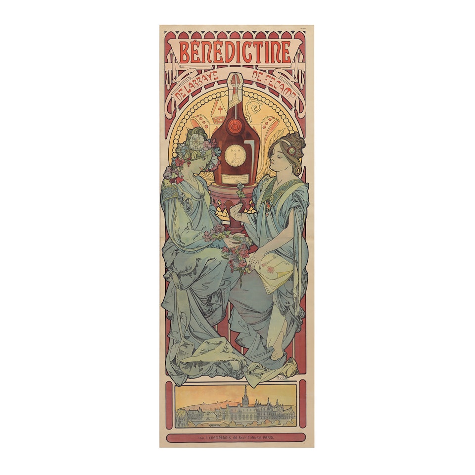 "Bénédictine" by Alphonse Mucha