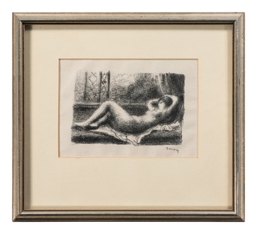 Odalisque by Pierre-Auguste Renoir