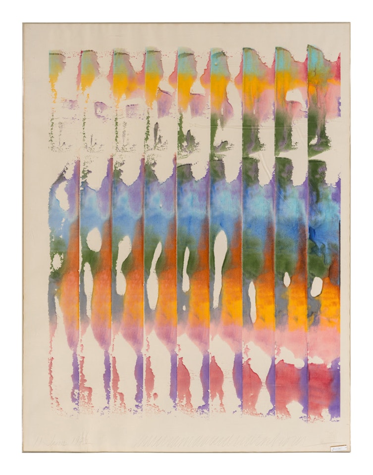 A group of 10 artworks; Untitled #380c; Untitled by Various Artists