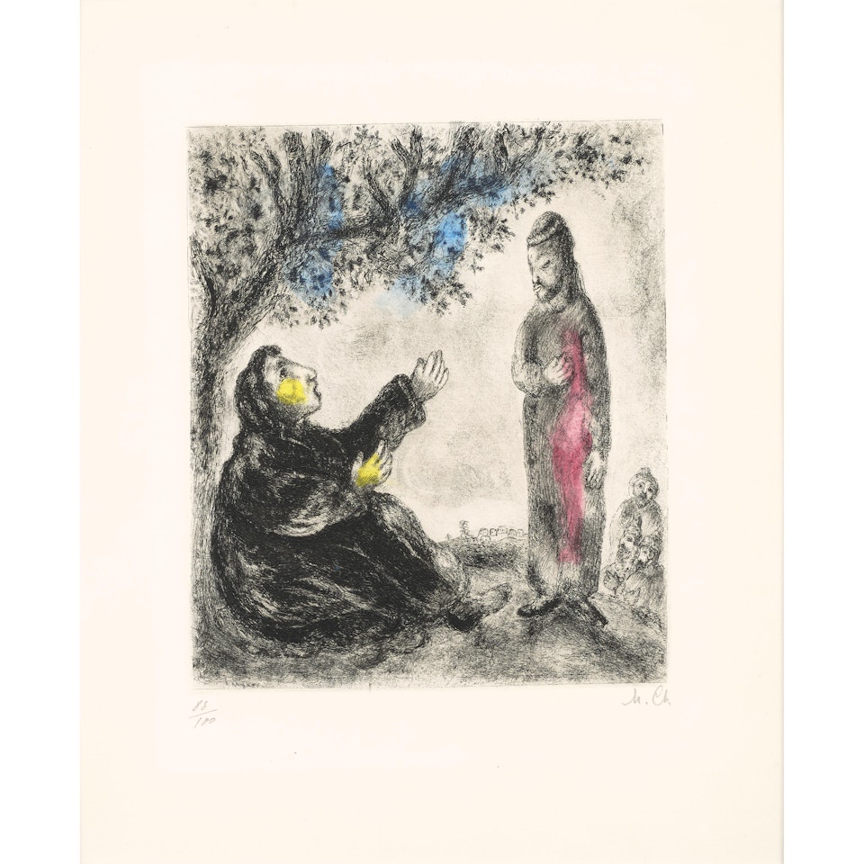 Débora la prophétesse (Deborah the Prophetess), from La Bible by Marc Chagall