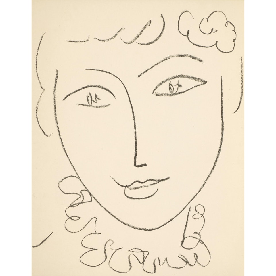 Madame de Pompadour, from Portraits by André Sauret by Henri Matisse