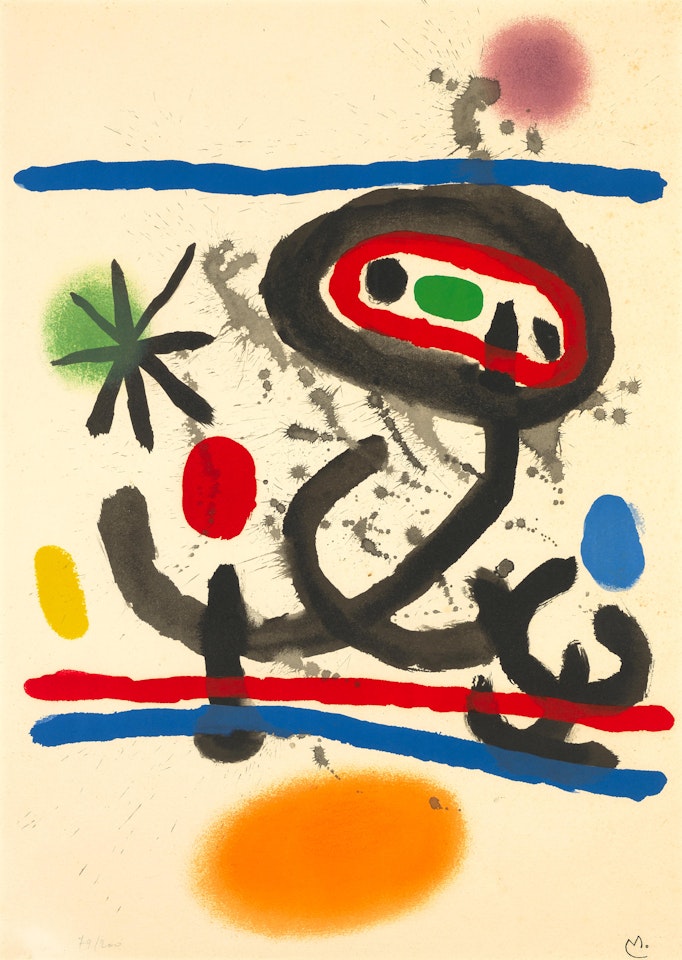 Galerie Maeght, Paris Poster by Joan Miró