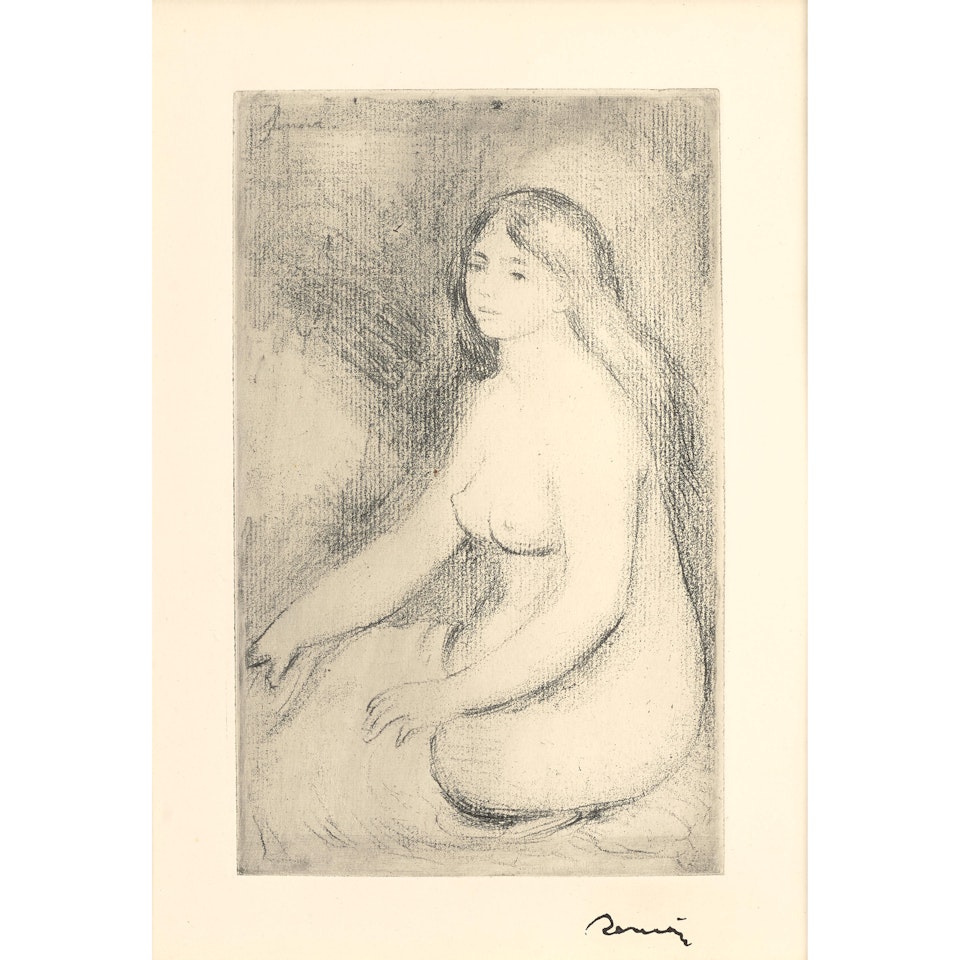 Baigneuse assise (Seated Bather) by Pierre-Auguste Renoir