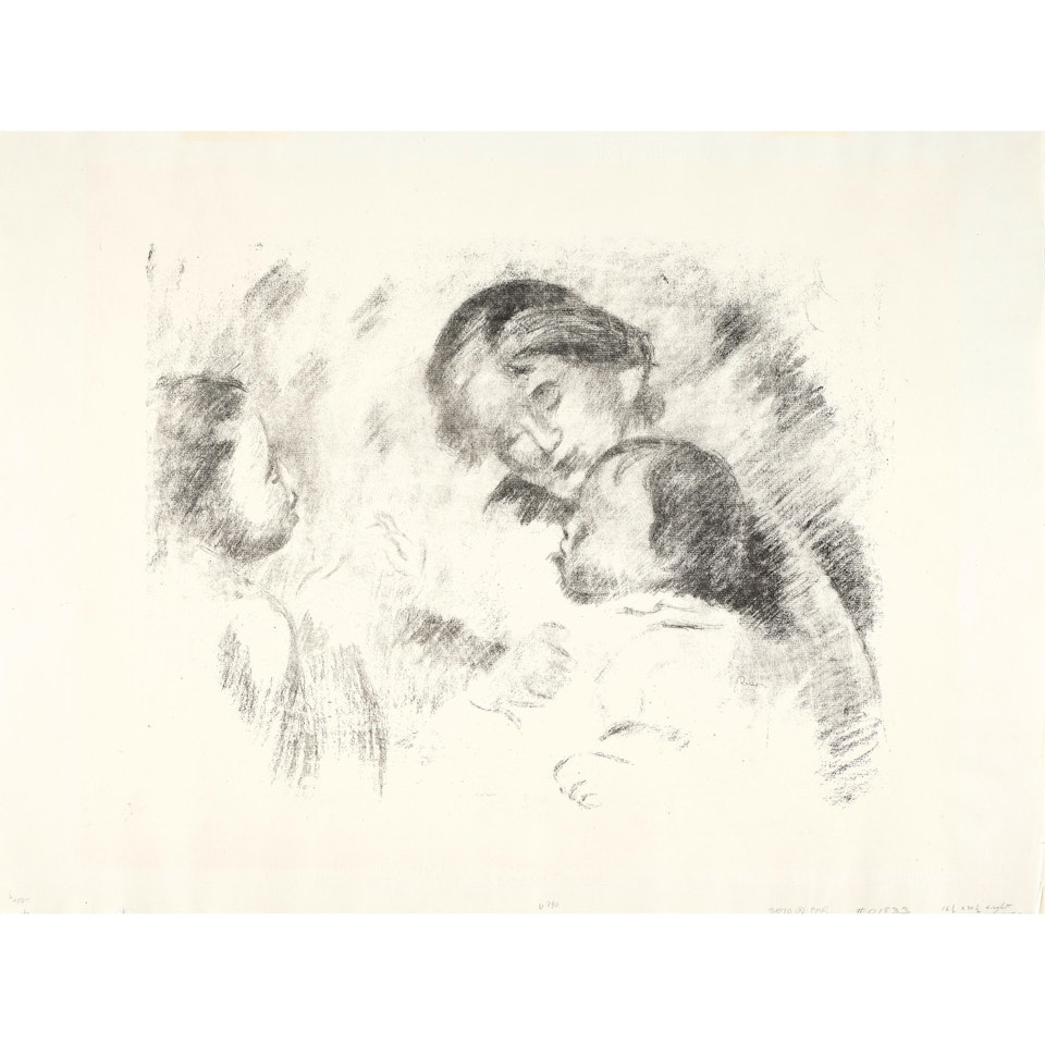 Mère et enfants (Mother and Children) by Pierre-Auguste Renoir