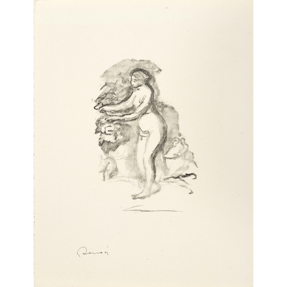 Femme au cep de vigne, 2e variante (Woman by the Grapevine, 2nd Variation) by Pierre-Auguste Renoir