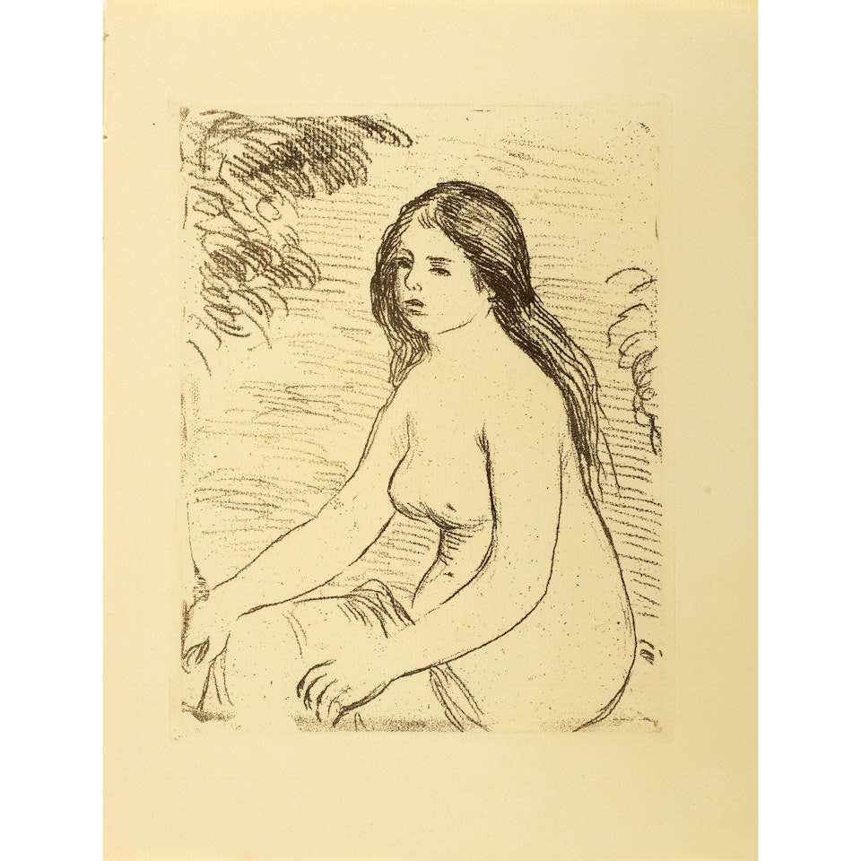Femme nue assise (Seated Female Nude) by Pierre-Auguste Renoir