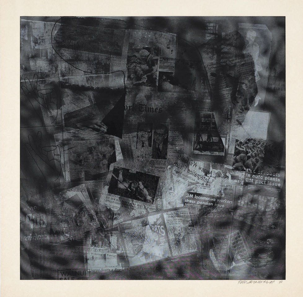 Surface Series, from Currents by Robert Rauschenberg