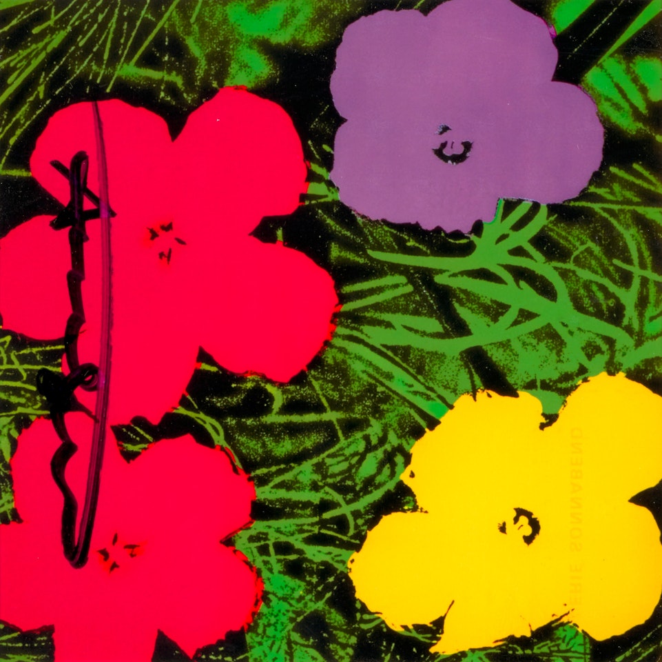 Flowers (Invitation) by After Andy Warhol