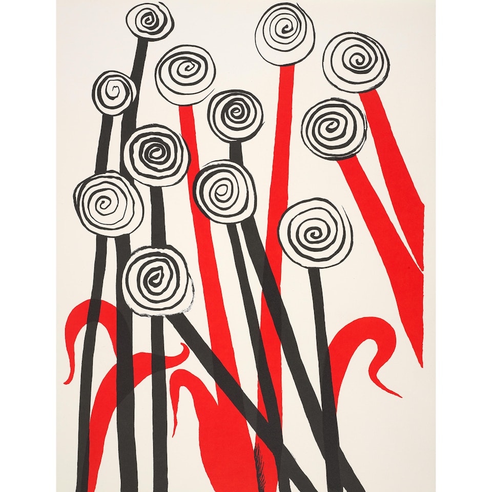 Spiral Flowers by Alexander Calder