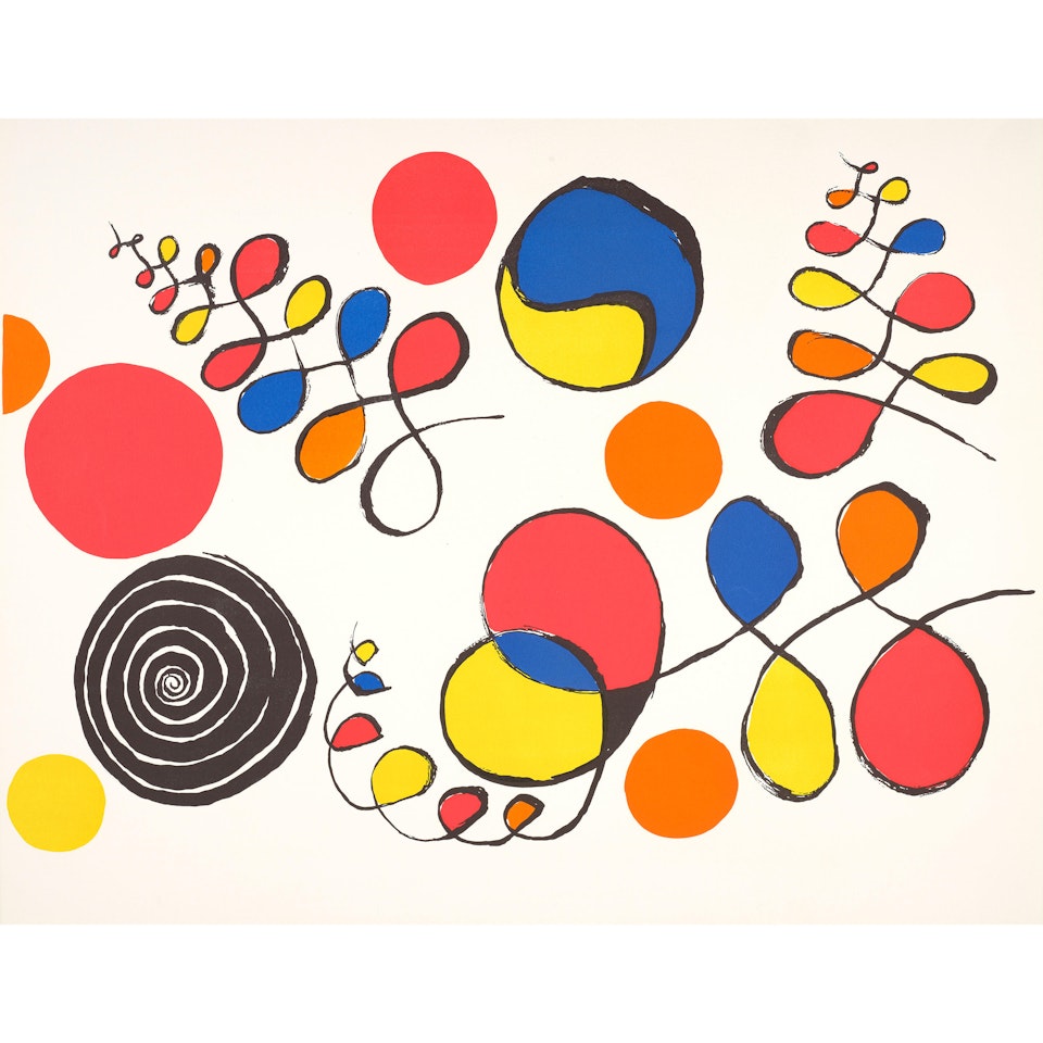 Untitled, from La mémoire élémentaire by Alexander Calder