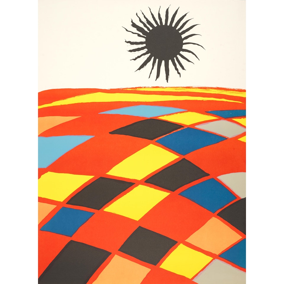 Soleil noir (Black Sun) by Alexander Calder