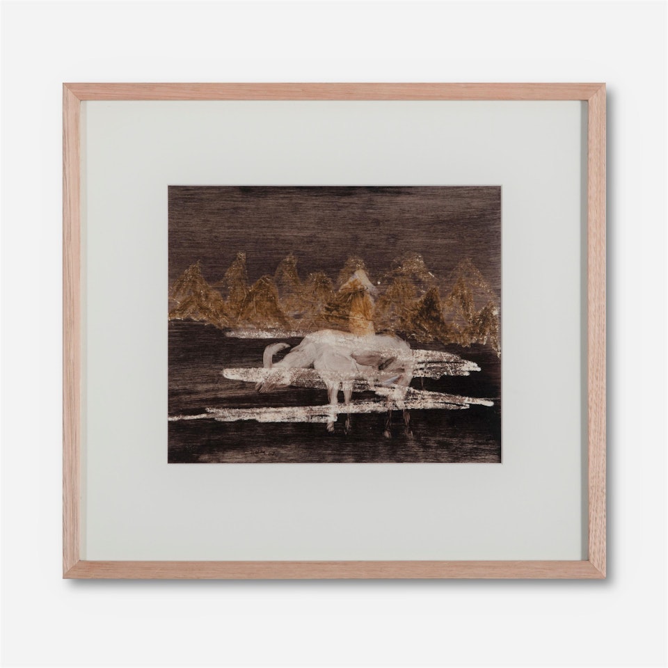Figure with Animal by Sidney Nolan