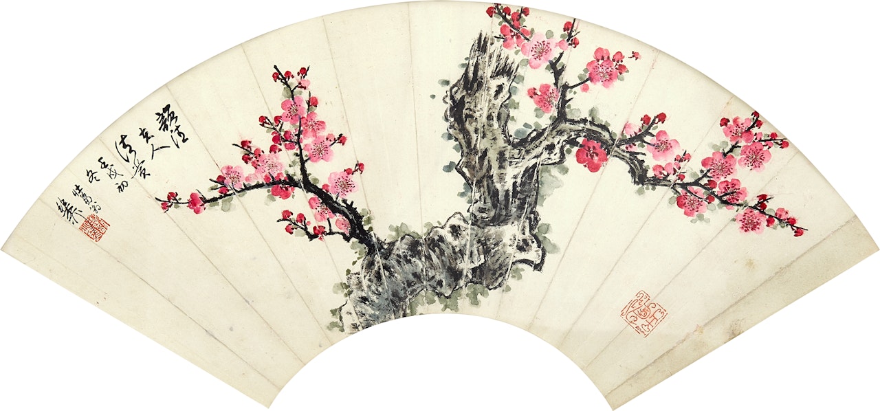 Plum Blossoms by Xie Zhiliu
