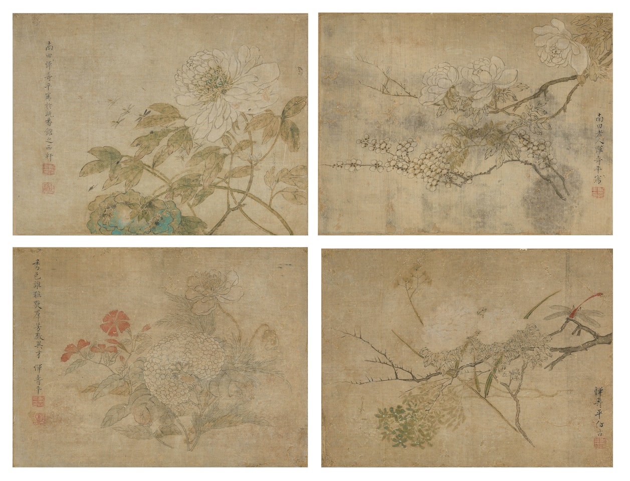 Flowers by Yun Shouping