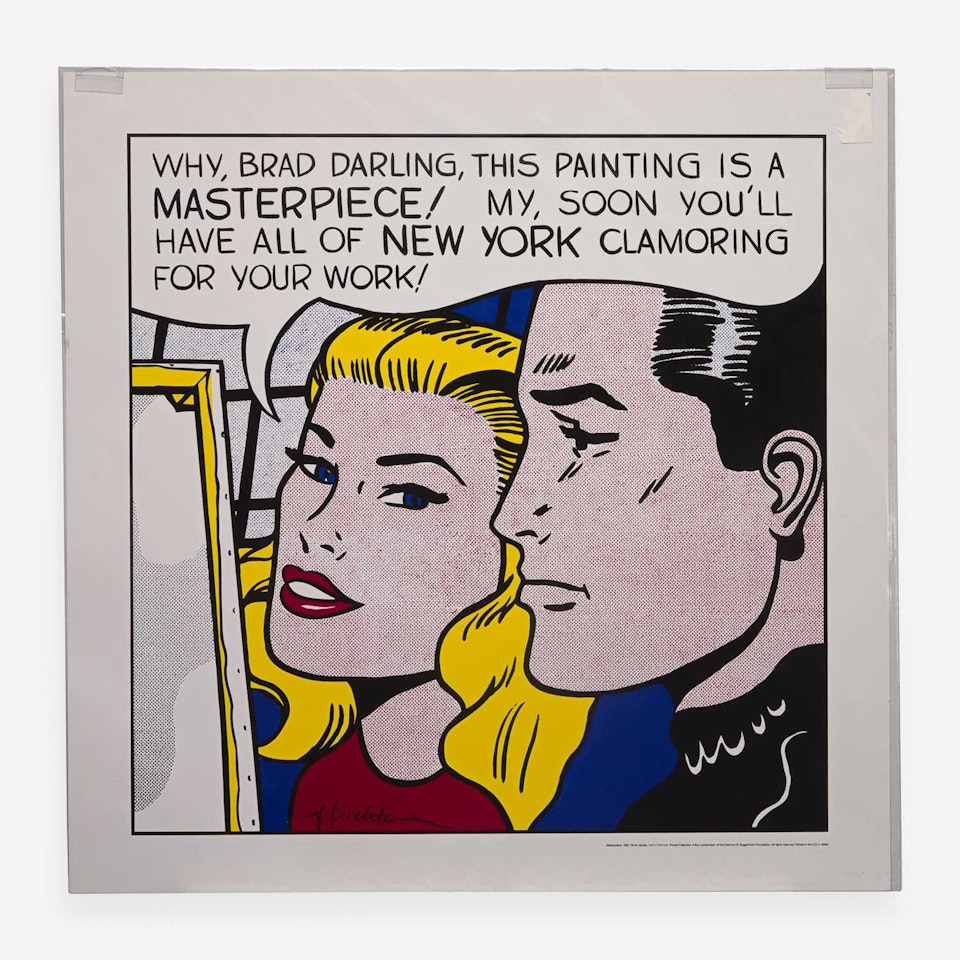 Why Brad Darling, this Painting is a Masterpiece! by Roy Lichtenstein