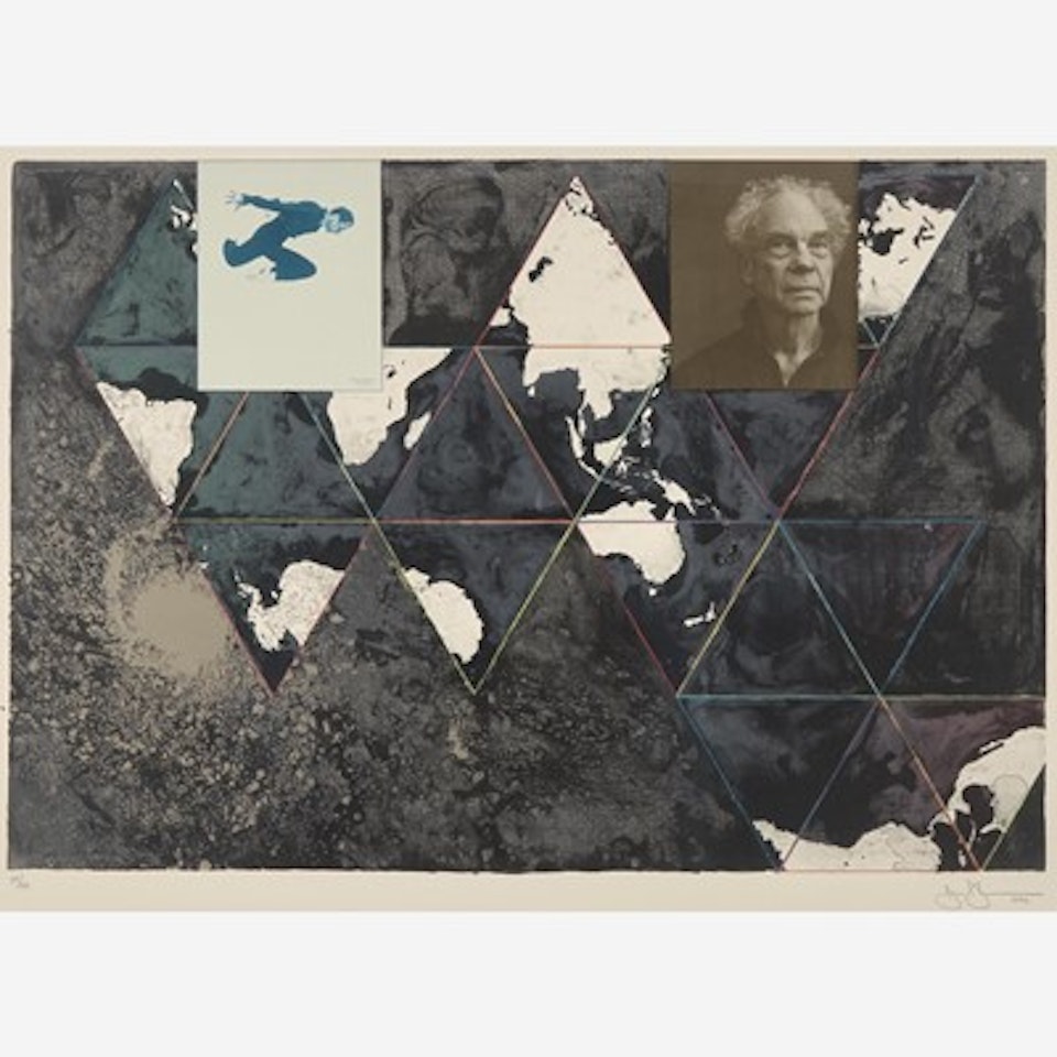 Ocean by Jasper Johns