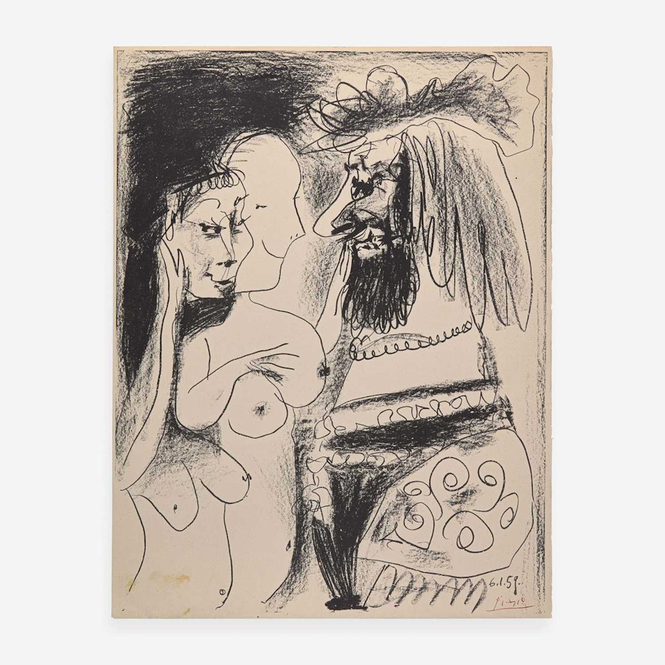 Le Vieux Roi by Pablo Picasso